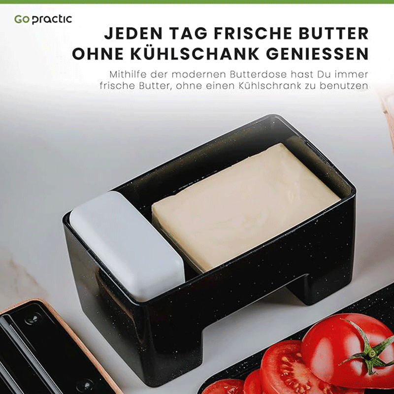 Butterdose mit Wasserkühlung